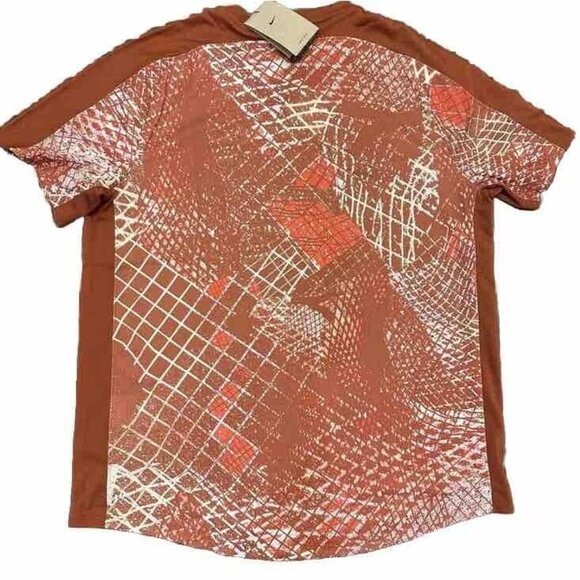 Nike Court Dri-Fit Victory Tennis DV8841-832 Rugged Orange/White Large $50 NWT - Picture 5 of 5